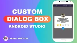 Custom Dialog Box in Android Studio | Dialog Box in Android Studio | Dialog Box in Android