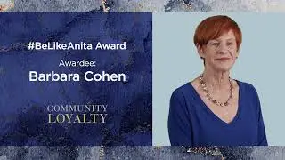 2023 Gala #belikeanita Award Recipient - Barbara Cohen