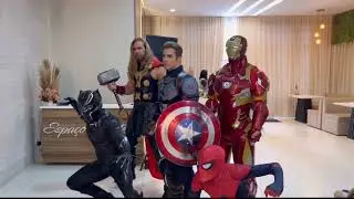 Apresentação dos vingadores