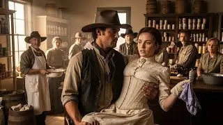 A Woman Fainted In The General Store, The Cowboy Caught Her Before She Hit The Floor