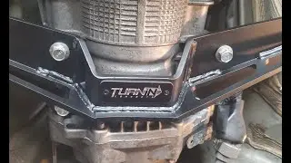 Turn In Concepts Solid Transmission Brace / Crossmember Install on 2011 Subaru WRX/STI