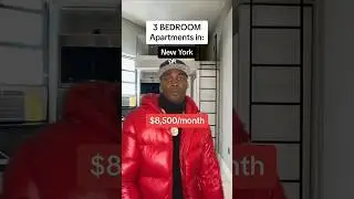 3 Bedroom Apartment costs in different states🤣 #shorts #apartment #realestate