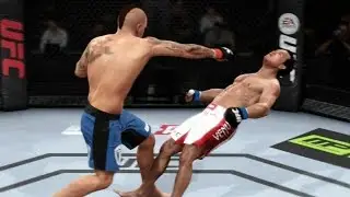 UFC Career Mode #9 - Superman Punch Made Him Drop!