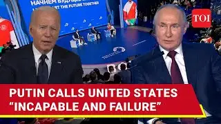 Vladimir Putin Mocks President Joe Biden, says US 'Failed As A Superpower' | Watch
