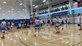 Ben Lammers - AAU Grand Prix Clips - 2024 Outside Hitter