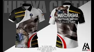 FREE DOWNLOAD MOCKUP POLO SHIRT ZIPPER | PHOTOSHOP TIF FILE