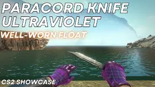 Paracord Knife Ultraviolet (Well-Worn) | CS2 Skin Showcase #1757
