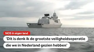 Marineschip Tromp beschermt Den Haag tijdens NAVO-top