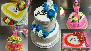 &ldquo;Beautiful Heart & Square Birthday Cake Decorating 🎂 | Satisfying Cake Design | Trending Cake Video&rdquo;