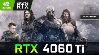 God of War Ragnarok PC Benchmark | RTX 4060 Ti + i5-12400F at MAX Settings!