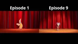 TADC Episode 9 scene comparisons