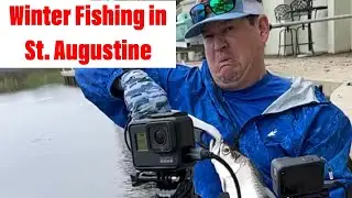 Winter Fishing in St. Augustine Florida @gheenoeguy1510