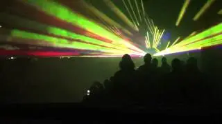 Erlebnis Bergwerk Merkers - Lasershow im Gro&szlig;bunker
