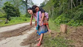 Mai helped a little girl who was lying on the street due to extreme hunger | Country Life Vlog