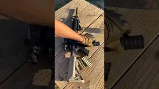 Colt M4A1 with suppressor. #shorts #youtubeshorts