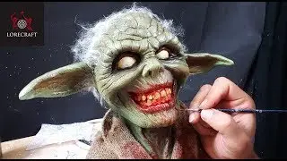 Zombie Yoda Sculpture Timelapse - Star Wars Zombies!