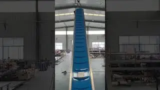 Belt lift conveyor. If you need it, please contact whatsapp+8618701750251 #conveyor #linkconveyors