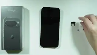 Google Pixel 10 Pro XL: как открыть слот для SIM-карты (извлечь лоток SIM)