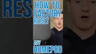 How to: factory reset HomePod