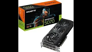 GIGABYTE RTX 5070 WINDFORCE OC SFF 12G Review Blackwell Power