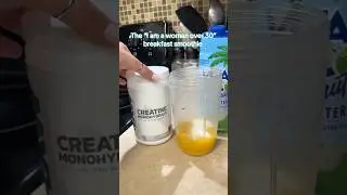 Breakfast Smoothie for Women Over 30 🥤 Collagen + Protein + Creatine