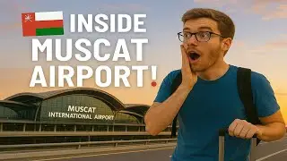 Exploring Muscat Airport's Modern Design and Architecture.