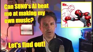 Can I beat generative music AI at making music? (1 year channel anniversary)