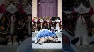 Magician Cats and the Enchanted Rabbit Show #magic #cats
