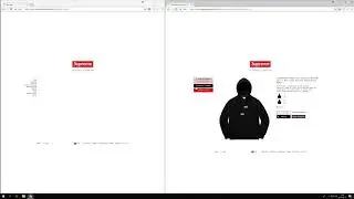 Supreme Split Box Logo Hoodie / MANUAL LIVE COP
