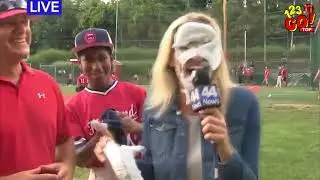 FUNNY MOMENTS WITH REPORTERS IN SPORTS