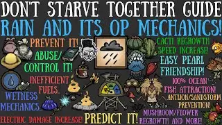 Rain & Its INCREDIBLY OP Mechanics - Don't Starve Together Guide