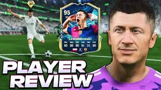 SIM... UM dos MELHORES ATA do JOGO CUSTA APENAS 100K! | LEWANDOWSKI 95 - TOTS PLAYER REVIEW I FC 25