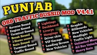 Мод PUNJAB TRAFFIC V4.4.1 OBB+APK Графика 4K HD Неограниченные деньги Разблокировка всех автобусо...