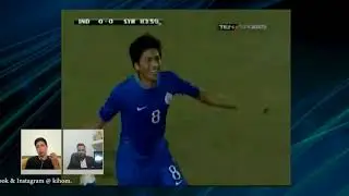 Postangbam Renedy on his historic free-kick against Syria (Nehru Cup Final )