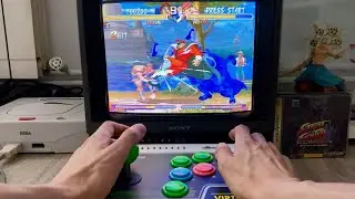 Street Fighter Zero 2 • Saturn Gameplay (Vega) • Sony BVM