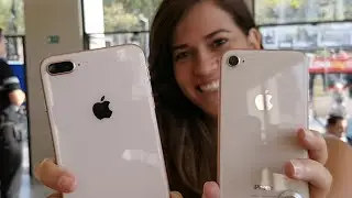 Probando el iPhone 8 y 8 Plus!!