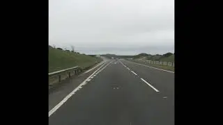 Motorway Driving / A55 Holyhead To Bangor / Baby Sleep Engine Hum / Car engine white noise / relax