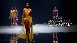 2025 GRAN CANARIA SWIMWEEK 👙 | 4K | #LINGERIE #bikini  #DOLORES CORTES