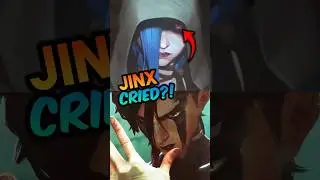 Jinx Cried Watching Vi 😢💔 You Missed Jinx&rsquo;s Tear#Arcane #Shorts #leagueoflegends #Jinx
