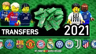 Top Transfers in Football 2021 &bull; Best Confirmed Transfer Summer 2021 in Lego Football Film
