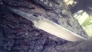 Небольшой тест нового клинка