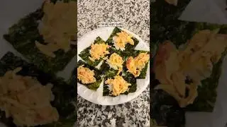 Trying the Viral Volcano Roll Dip from Publix😋 #publix #easysnacks #sushidip