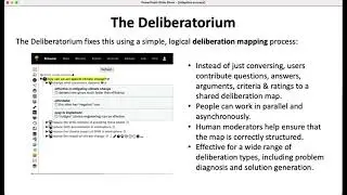 The Deliberative Survey