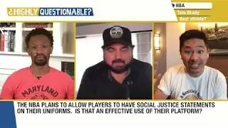 Social Justice Statements on NBA Jerseys