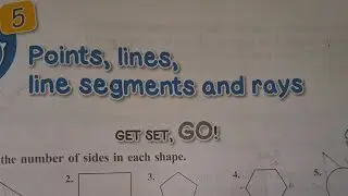 Discuss about Points, Lines,line segment and rays #maths #linesegment #ray #mathsclass 