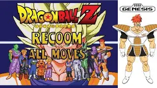 Dragon Ball Z | Sega Genesis | Recoom All Moves | ALLSTARGAMER