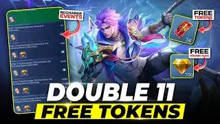 Free promo diamonds with free double 11 tokens😍 / mobile legends double 11 event