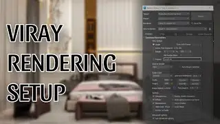 V-ray fast render setting in 3Ds max ||  how to reduce the render time in 3DsMax using V- Ray 5