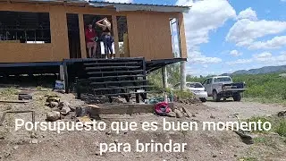 Construyendo mi casa en steel frame - Escaleras de Entrada y revestimiento exterior -Parte 5