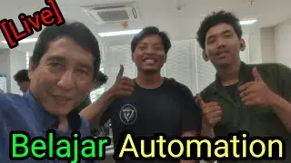 [LIVE] BELAJAR AUTOMATION - PLC SIEMENS S7-1200 & INSTALASI MOTOR 3 FASA